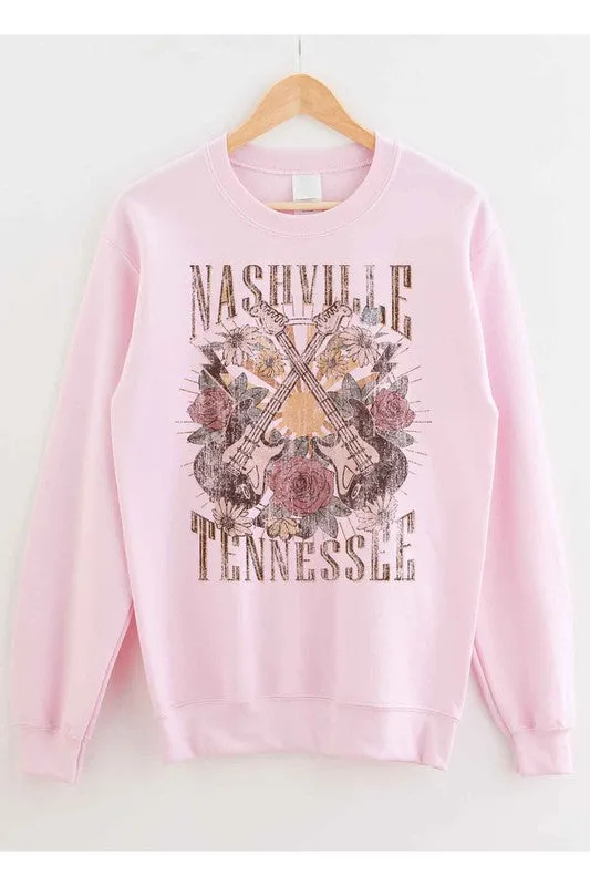 NASHVILLE TENNESSEE GRAPHIC SWEATSHIRT