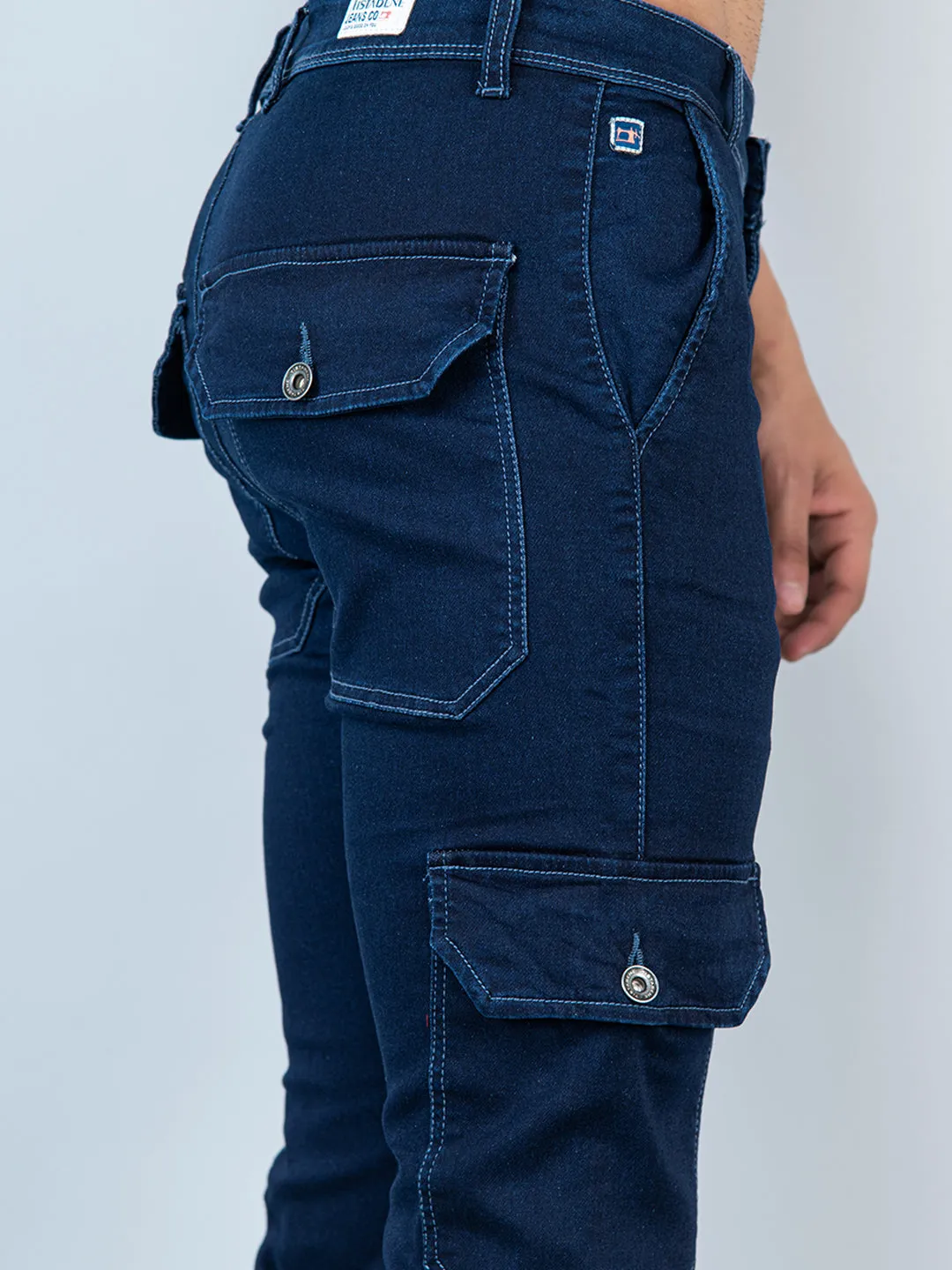 Navy Blue Cargo Pants