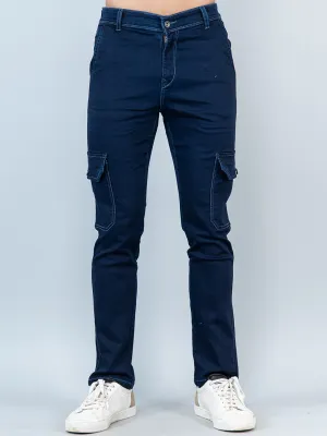 Navy Blue Cargo Pants