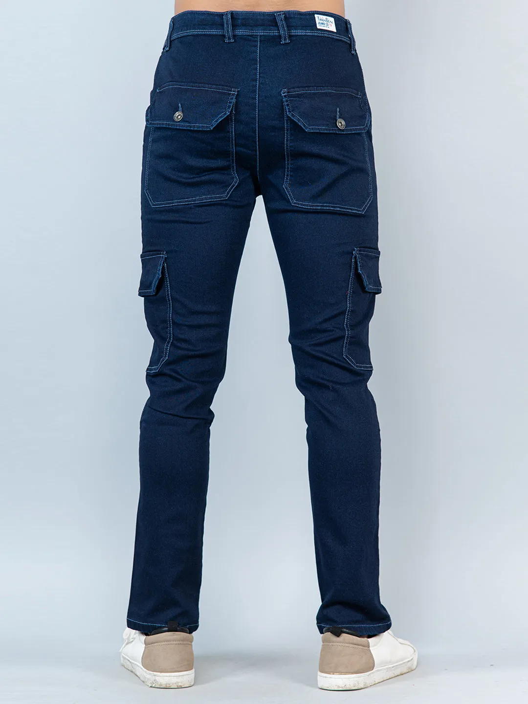 Navy Blue Cargo Pants
