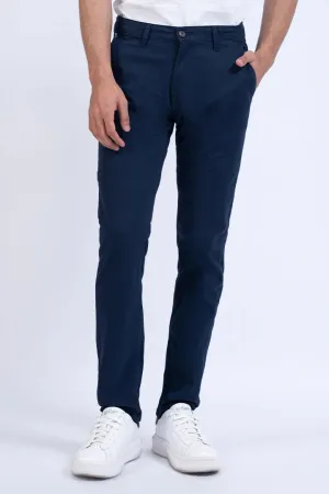 Navy Slim Fit Chino Pants