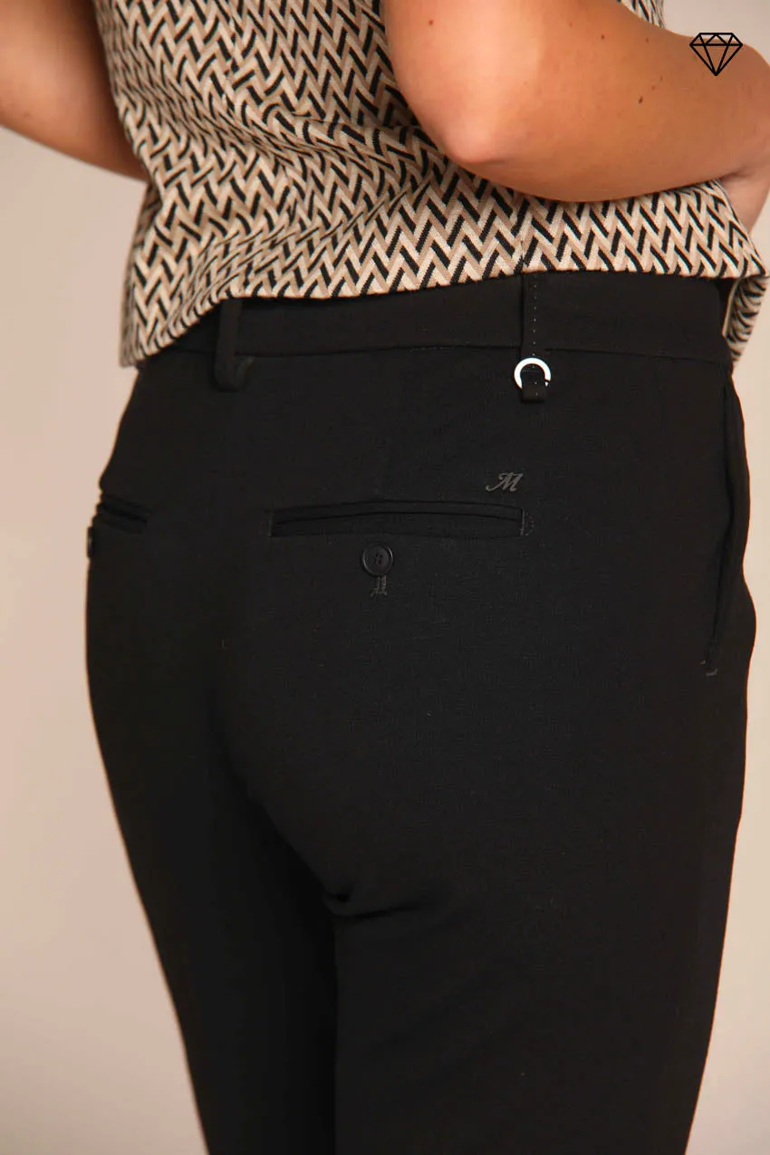 New York Slim women's chino pants in  jersey  technical slim fit ①