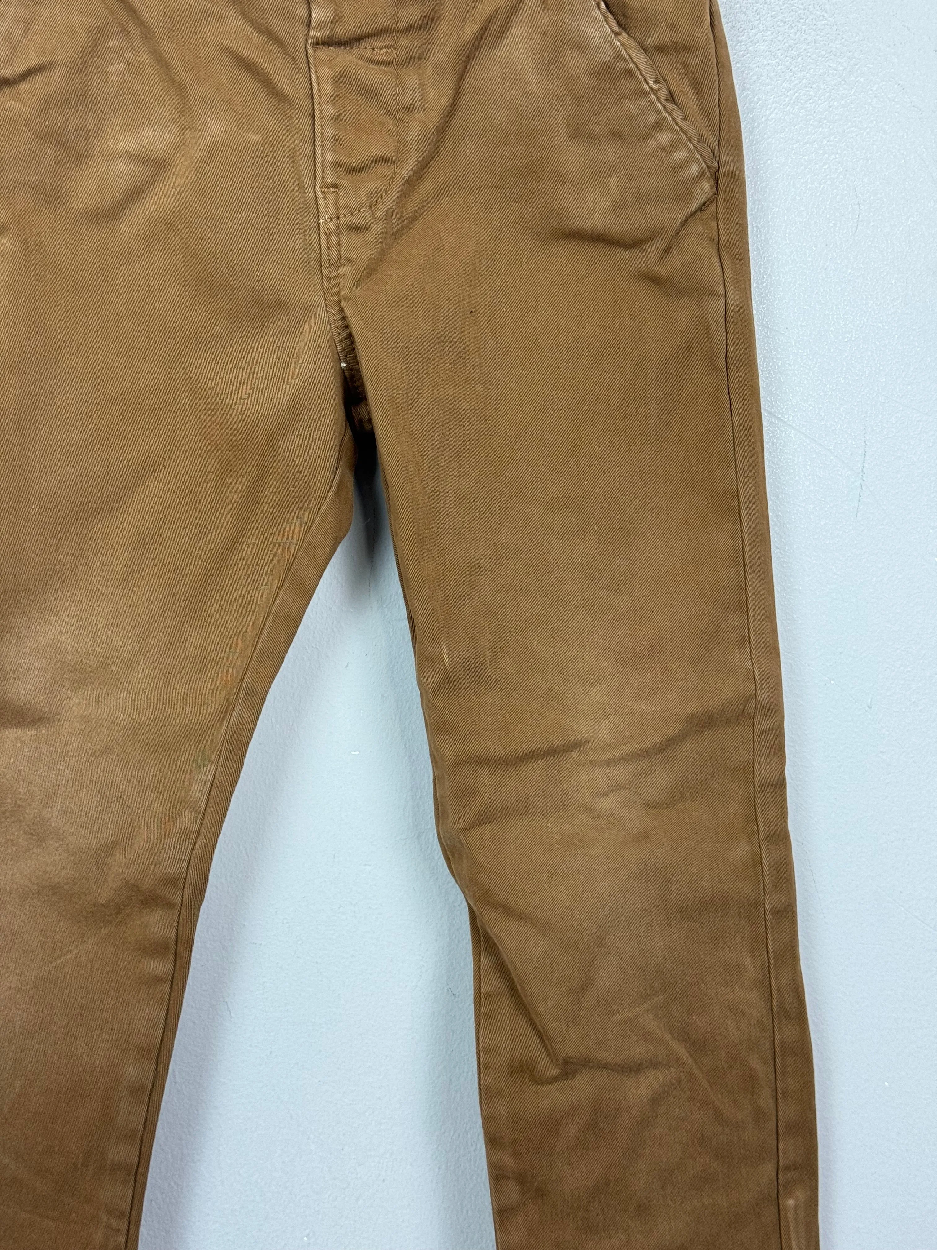 Next Tan Chinos 2-3y