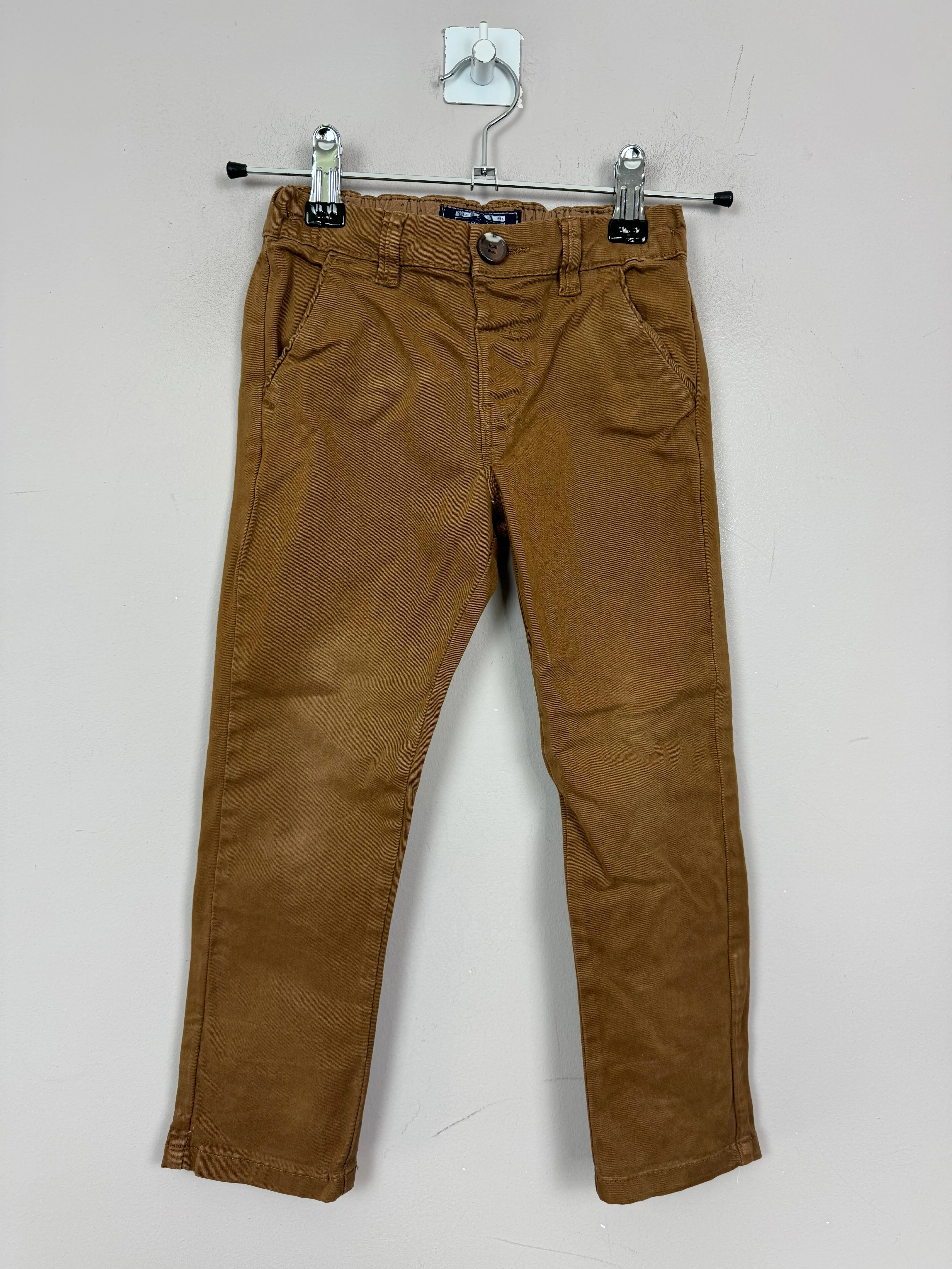 Next Tan Chinos 2-3y