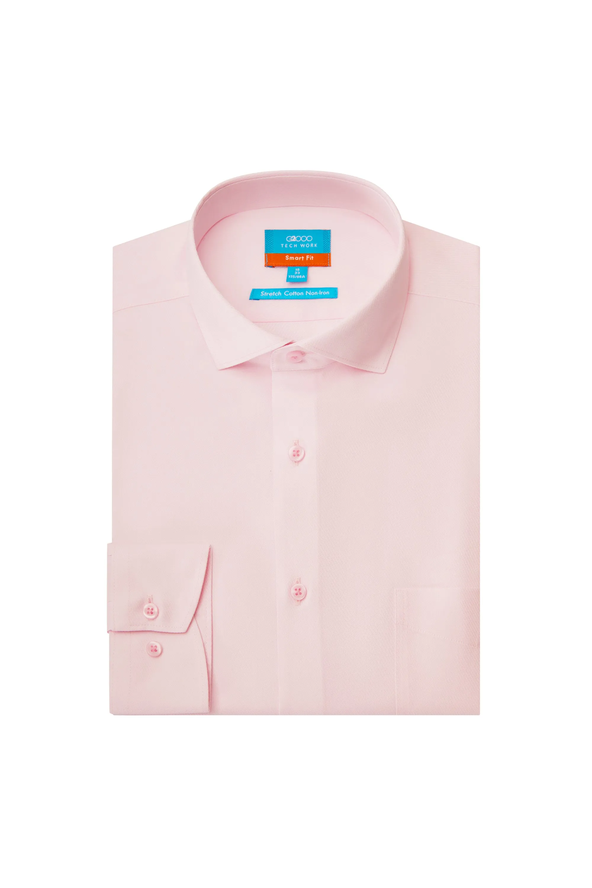 Non Iron Cotton Stretch Shirt