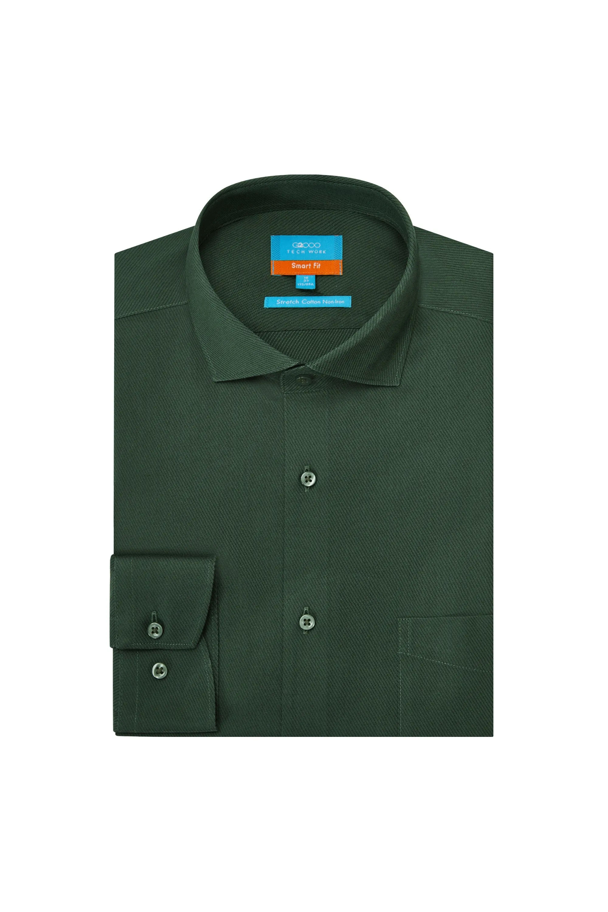 Non Iron Cotton Stretch Shirt