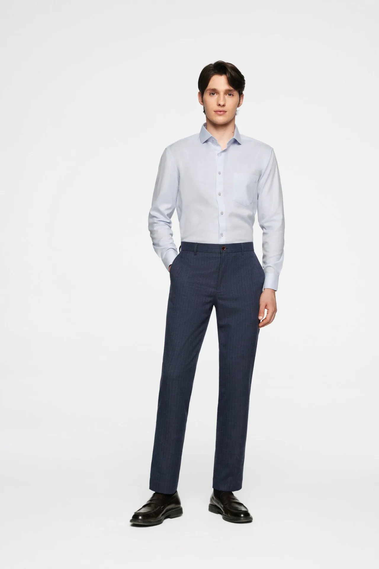 Non Iron Cotton Stretch Shirt
