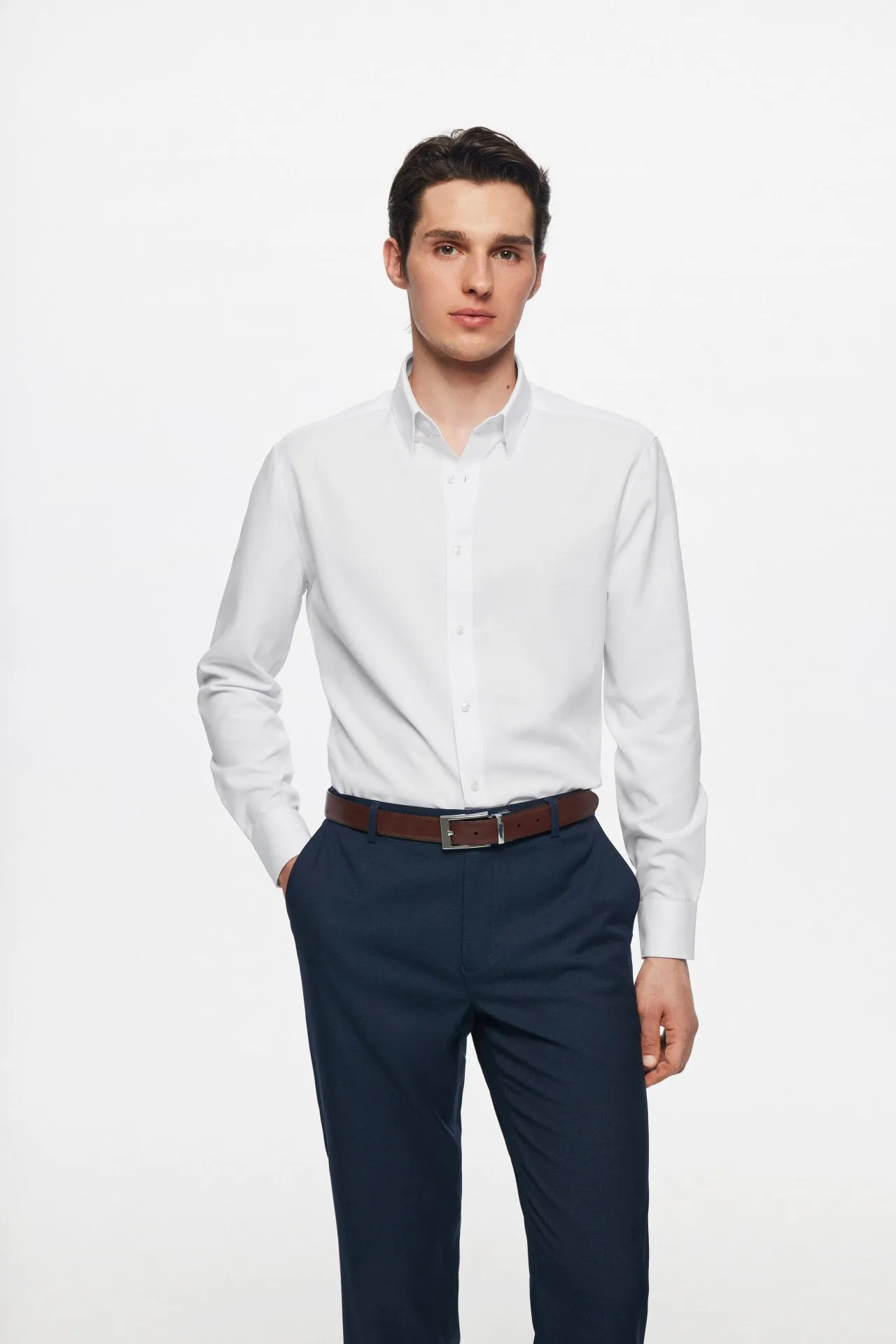 Non-Iron Dry Smart Fit Twill Shirt