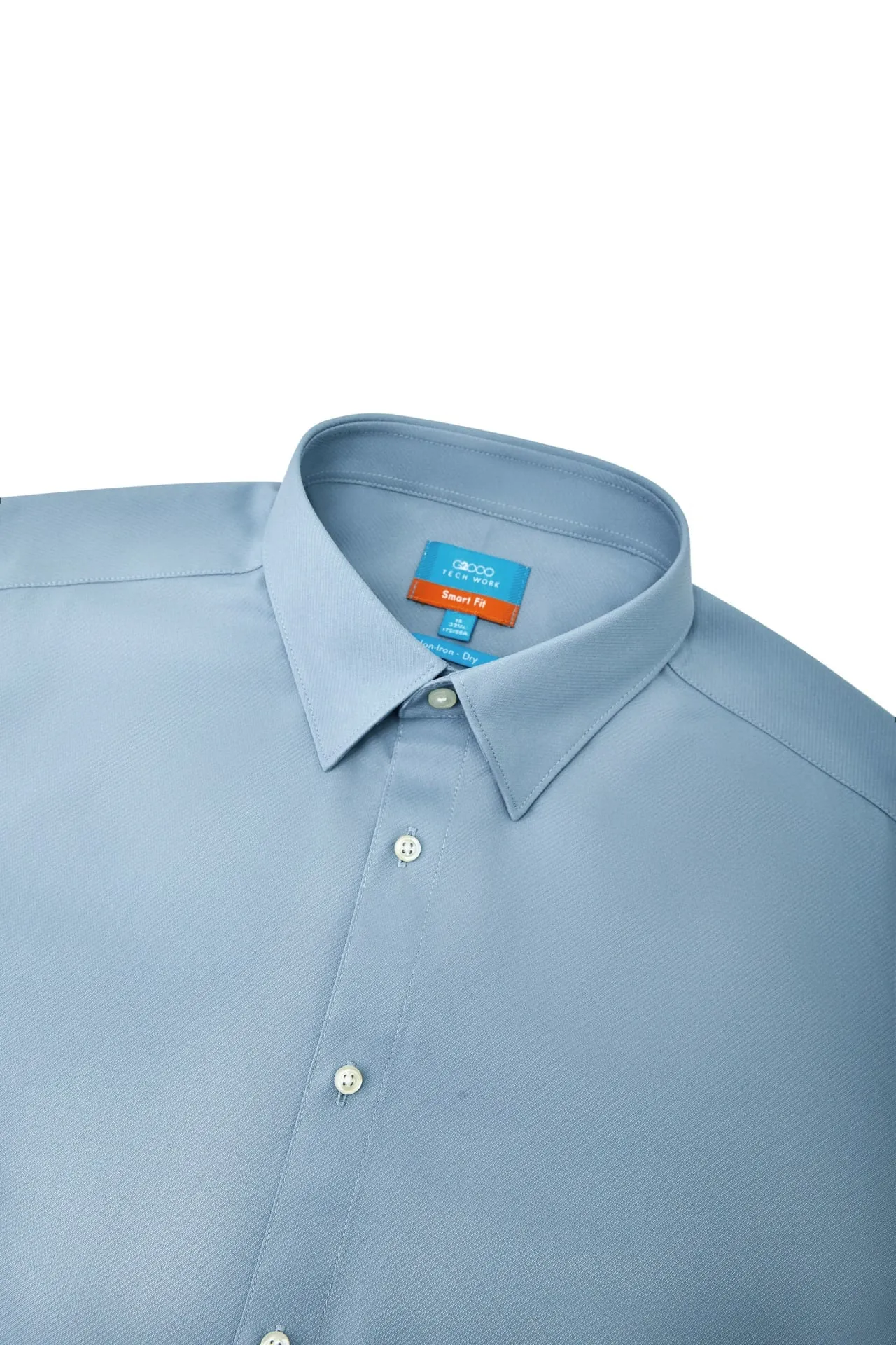 Non-Iron Dry Smart Fit Twill Shirt