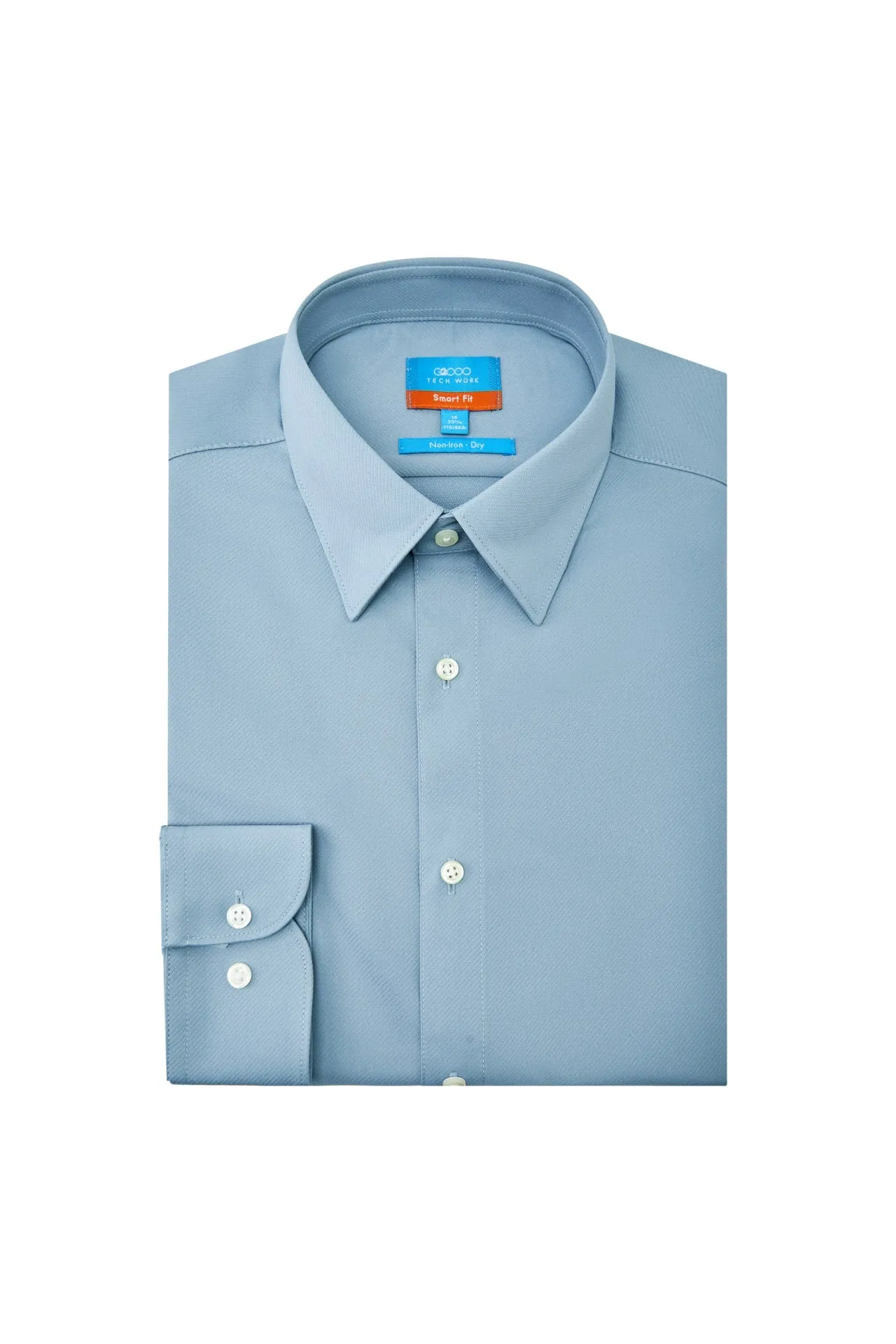 Non-Iron Dry Smart Fit Twill Shirt