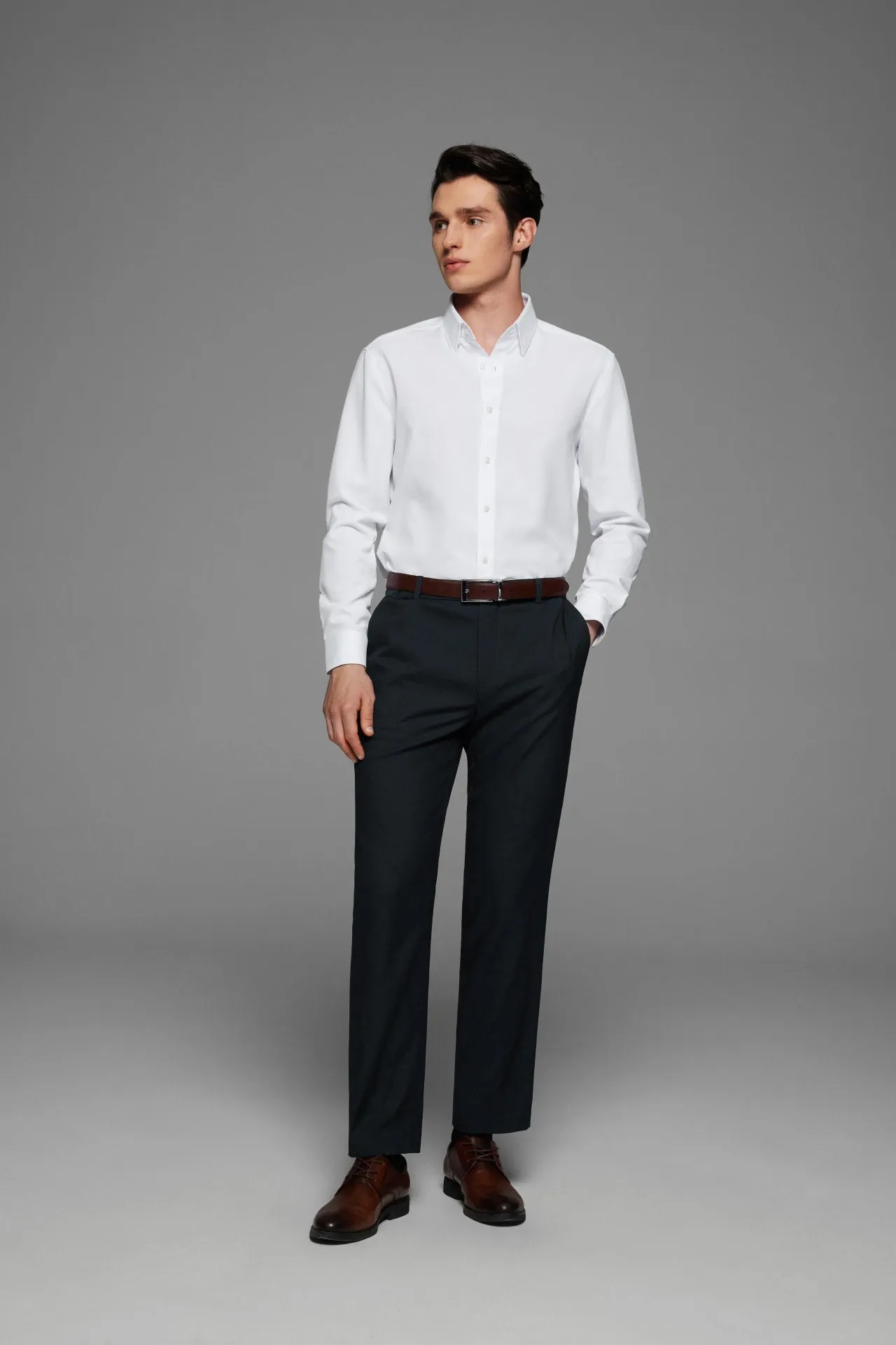 Non-Iron Dry Smart Fit Twill Shirt