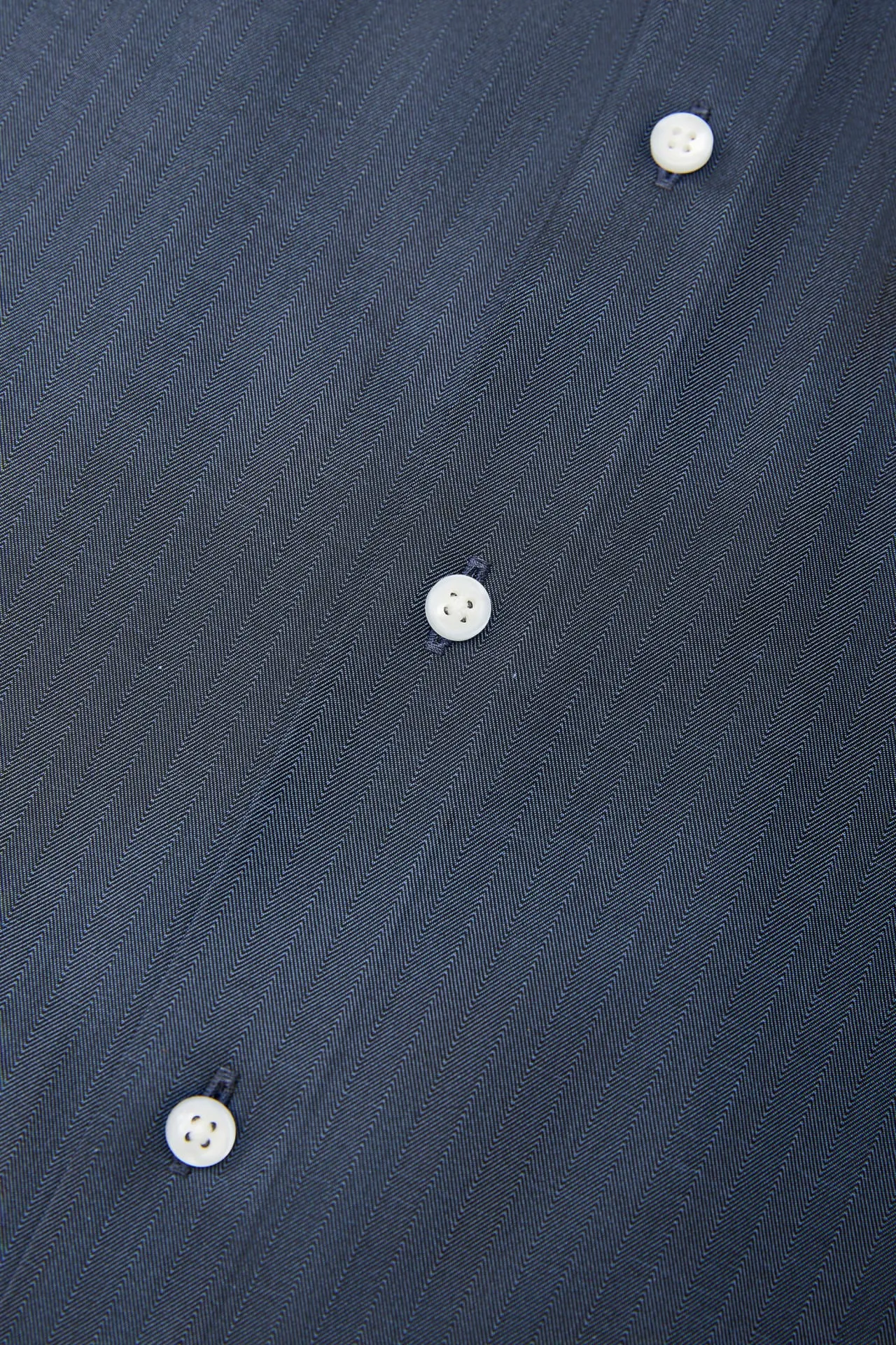 Non-Iron Premium Cotton Smart Fit Wide Herringbone Shirt