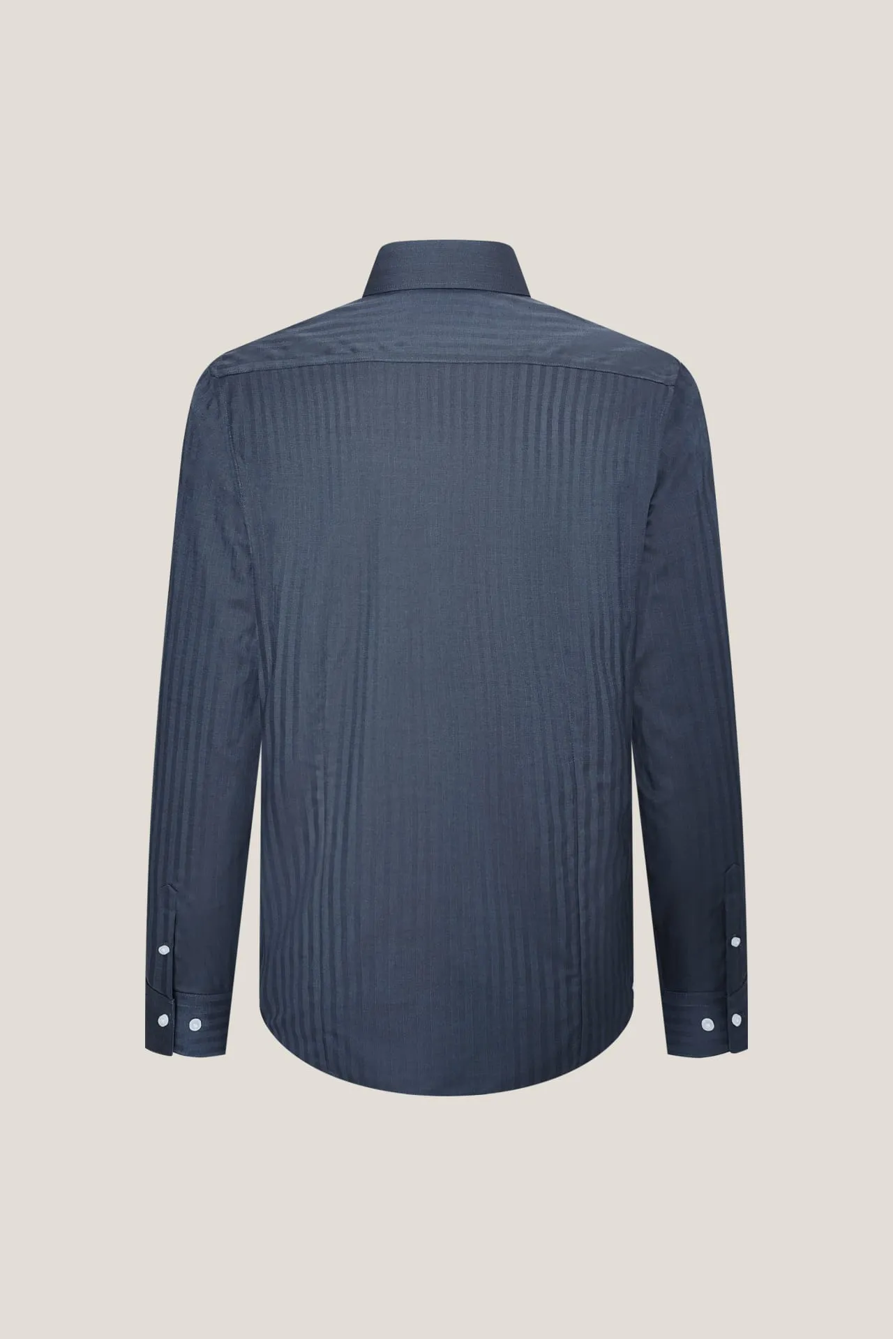 Non-Iron Premium Cotton Smart Fit Wide Herringbone Shirt