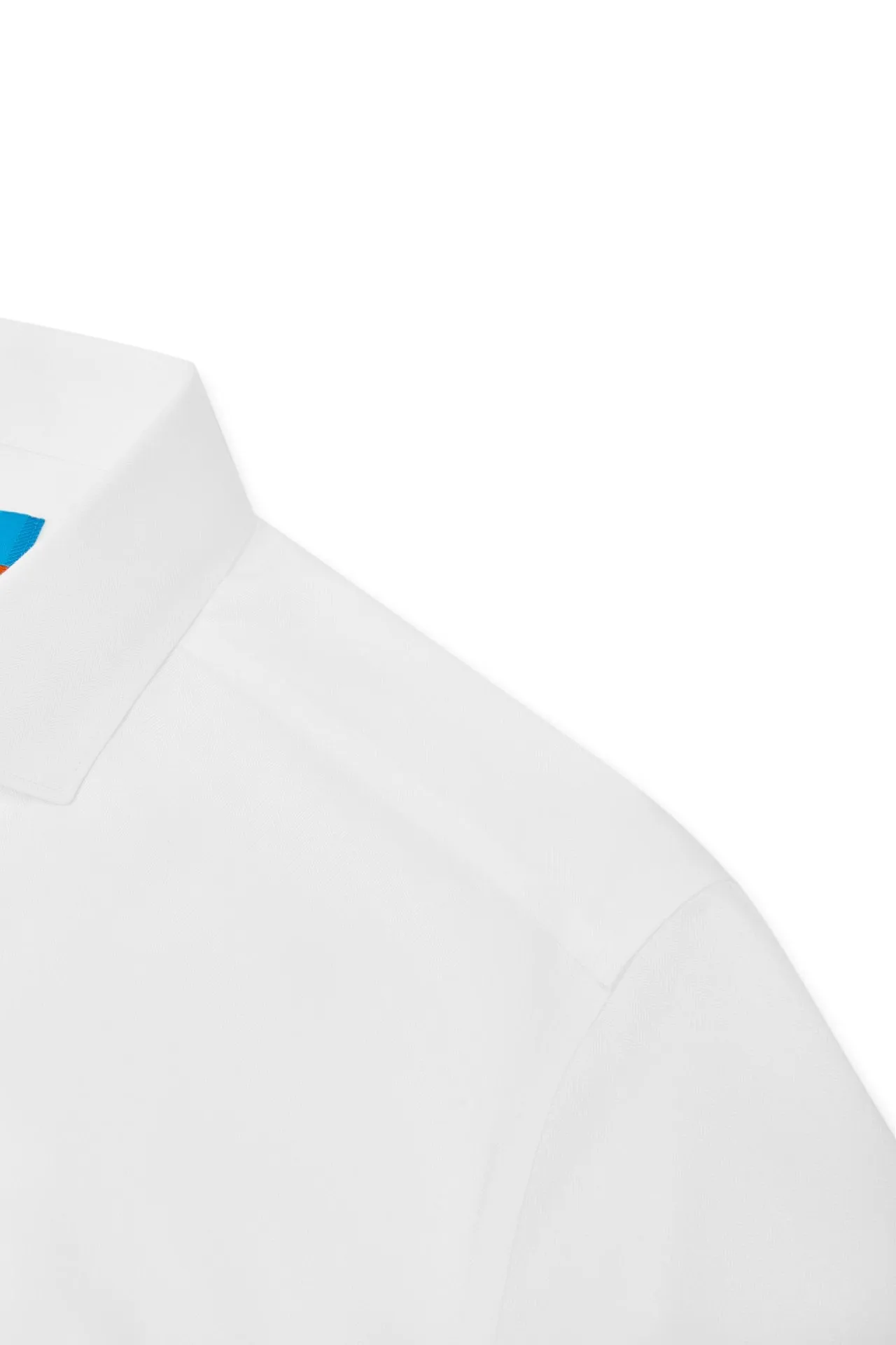 Non-Iron Premium Cotton Smart Fit Wide Herringbone Shirt