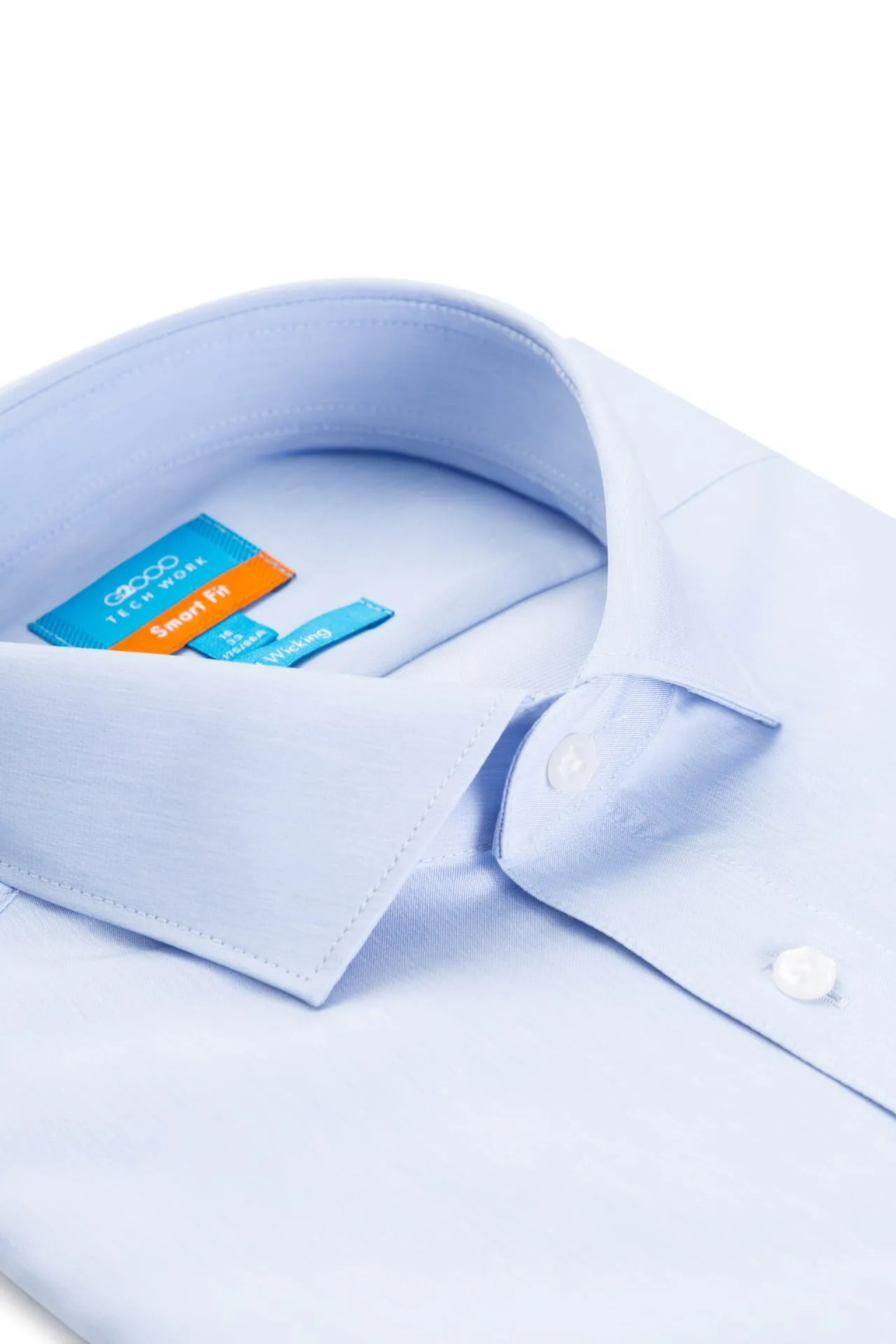 Non-Iron Quick Dry Smart Fit Semi Solid Shirt