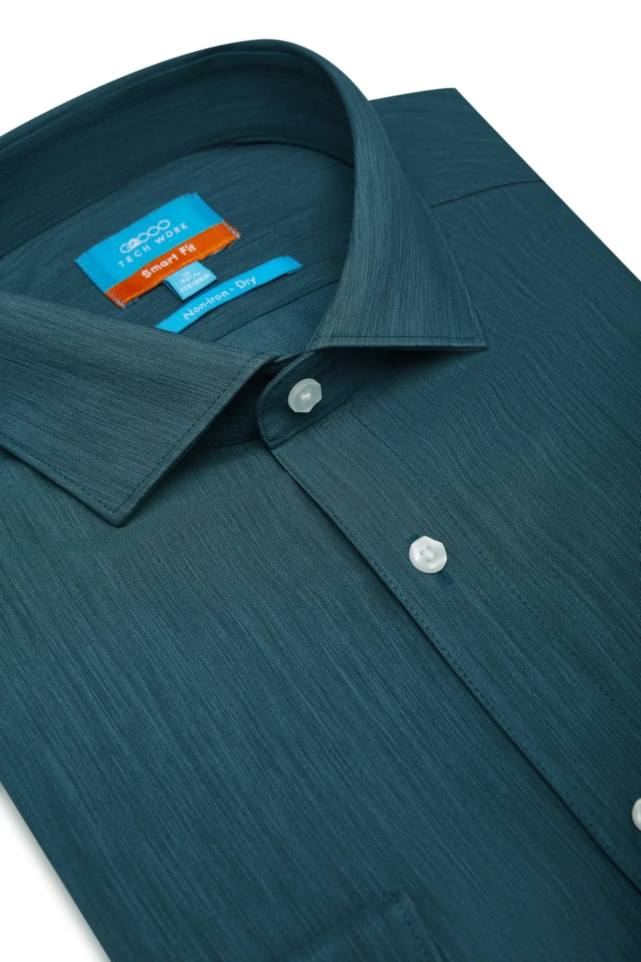 Non-Iron Quick Dry Smart Fit Semi Solid Shirt