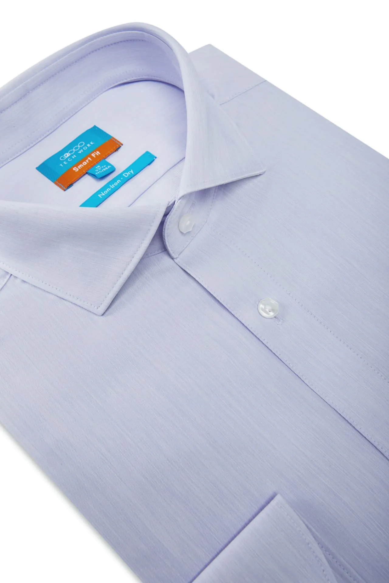 Non-Iron Quick Dry Smart Fit Semi Solid Shirt