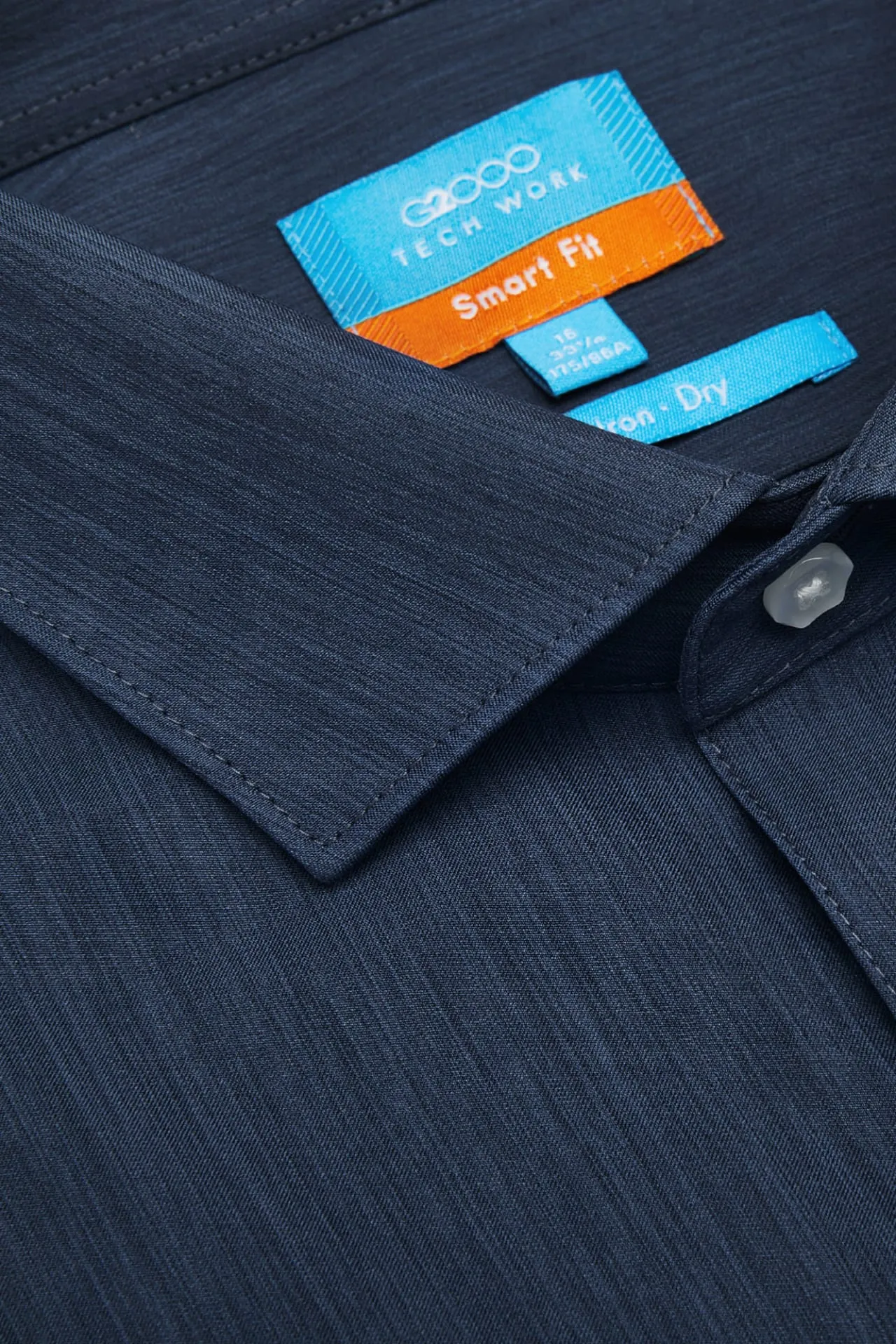 Non-Iron Quick Dry Smart Fit Semi Solid Shirt