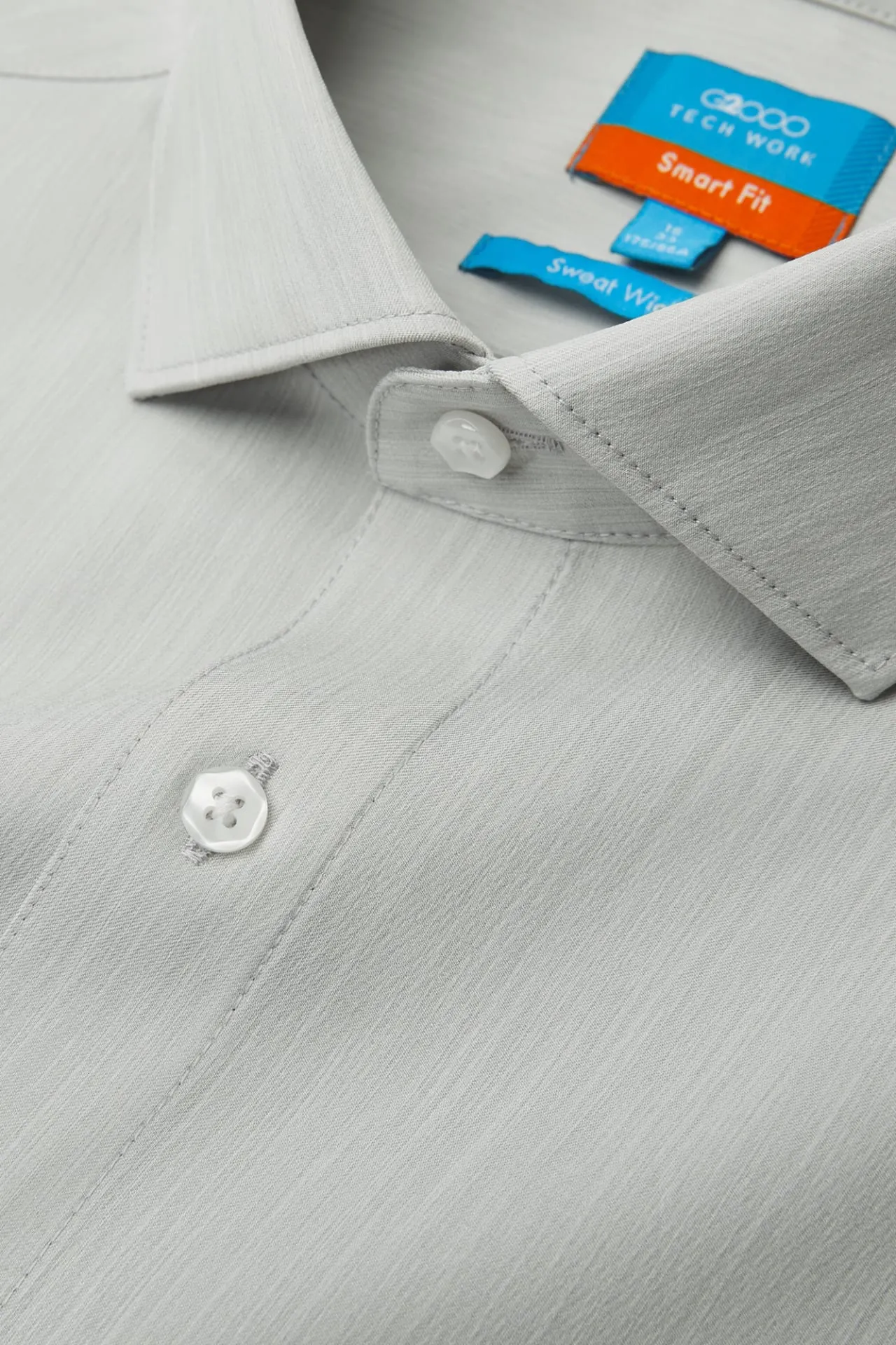 Non-Iron Quick Dry Smart Fit Semi Solid Shirt