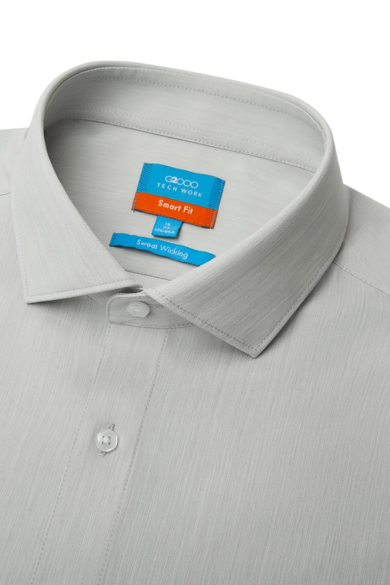 Non-Iron Quick Dry Smart Fit Semi Solid Shirt