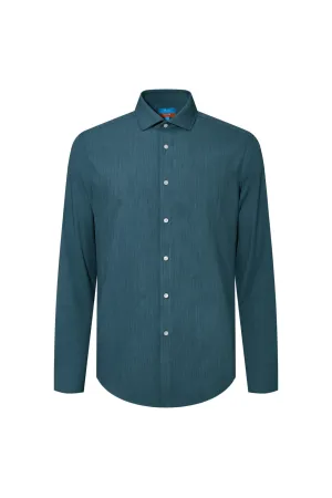 Non-Iron Quick Dry Smart Fit Semi Solid Shirt