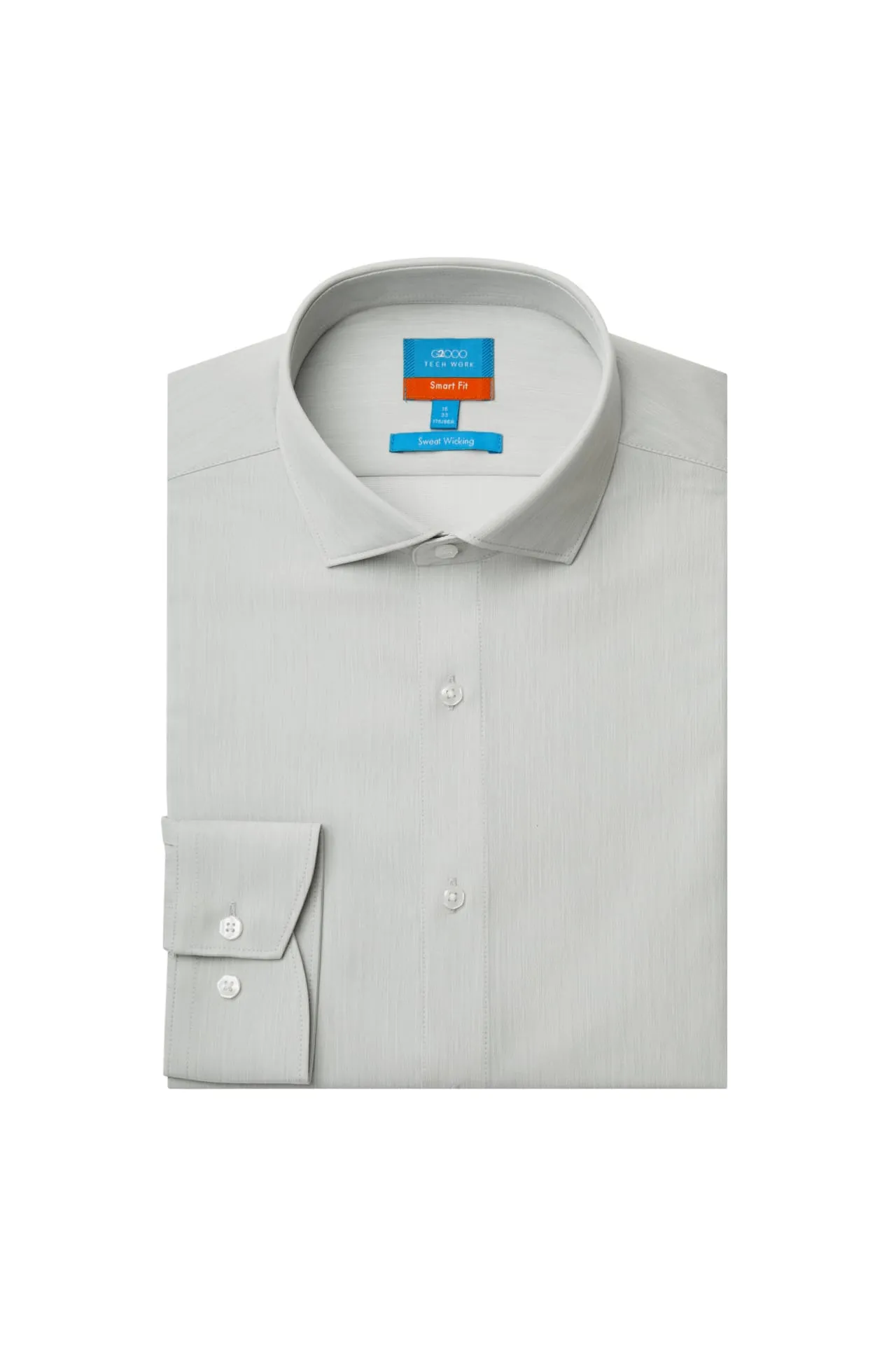 Non-Iron Quick Dry Smart Fit Semi Solid Shirt