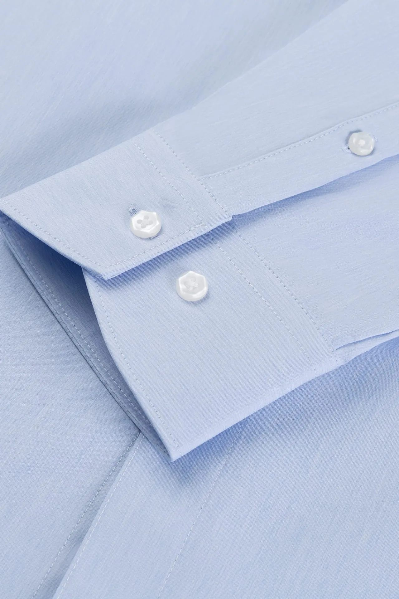 Non-Iron Quick Dry Smart Fit Semi Solid Shirt