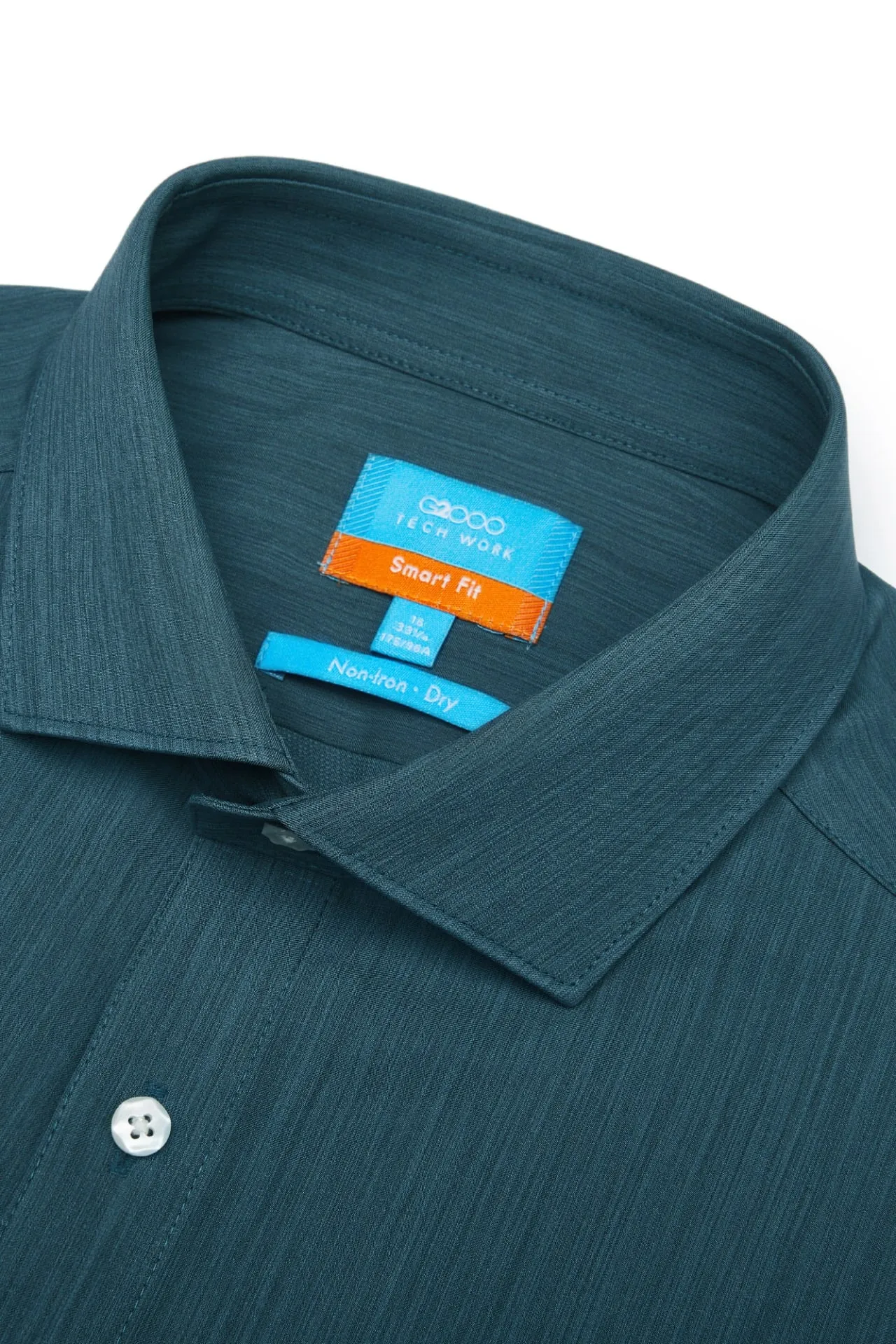 Non-Iron Quick Dry Smart Fit Semi Solid Shirt
