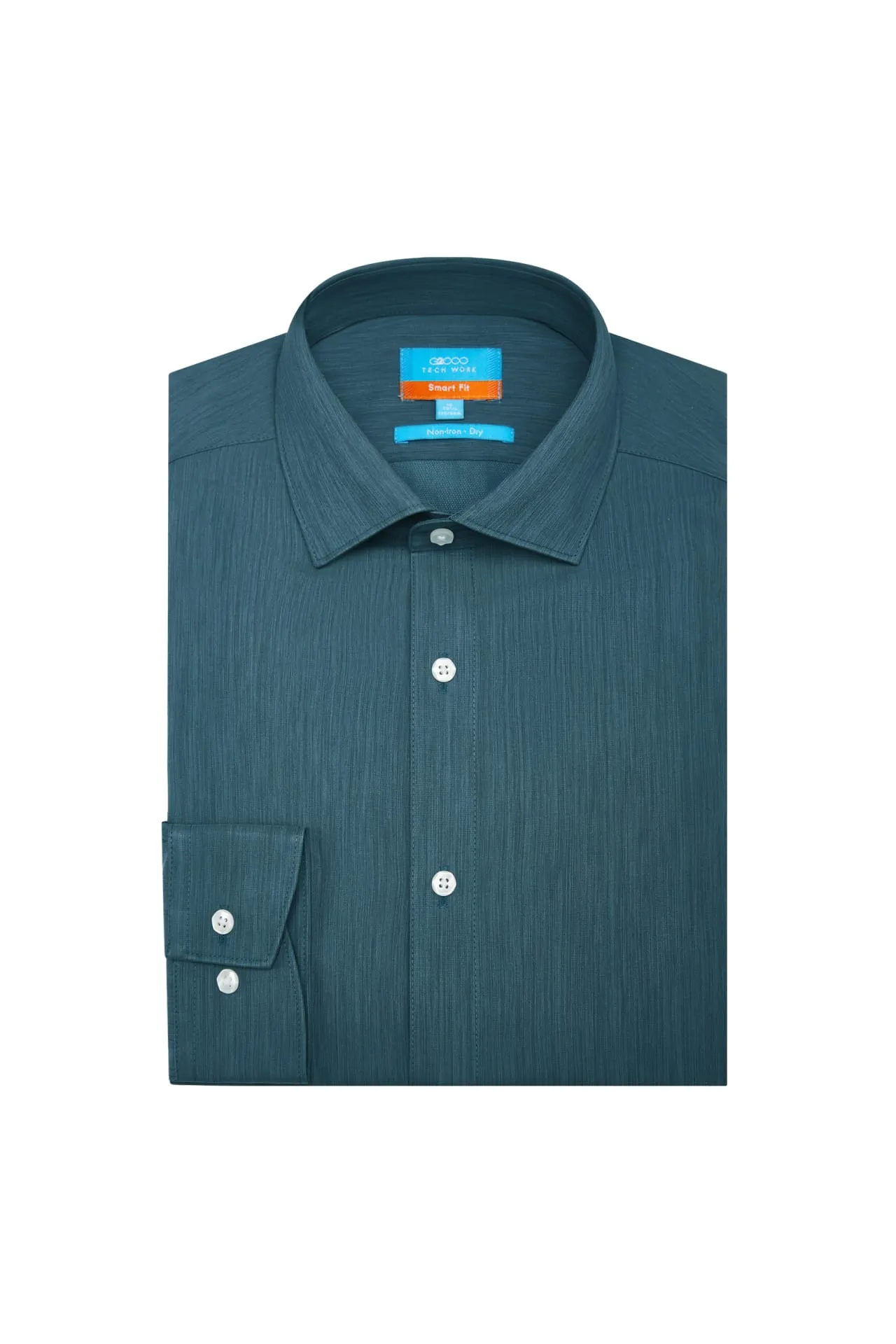 Non-Iron Quick Dry Smart Fit Semi Solid Shirt