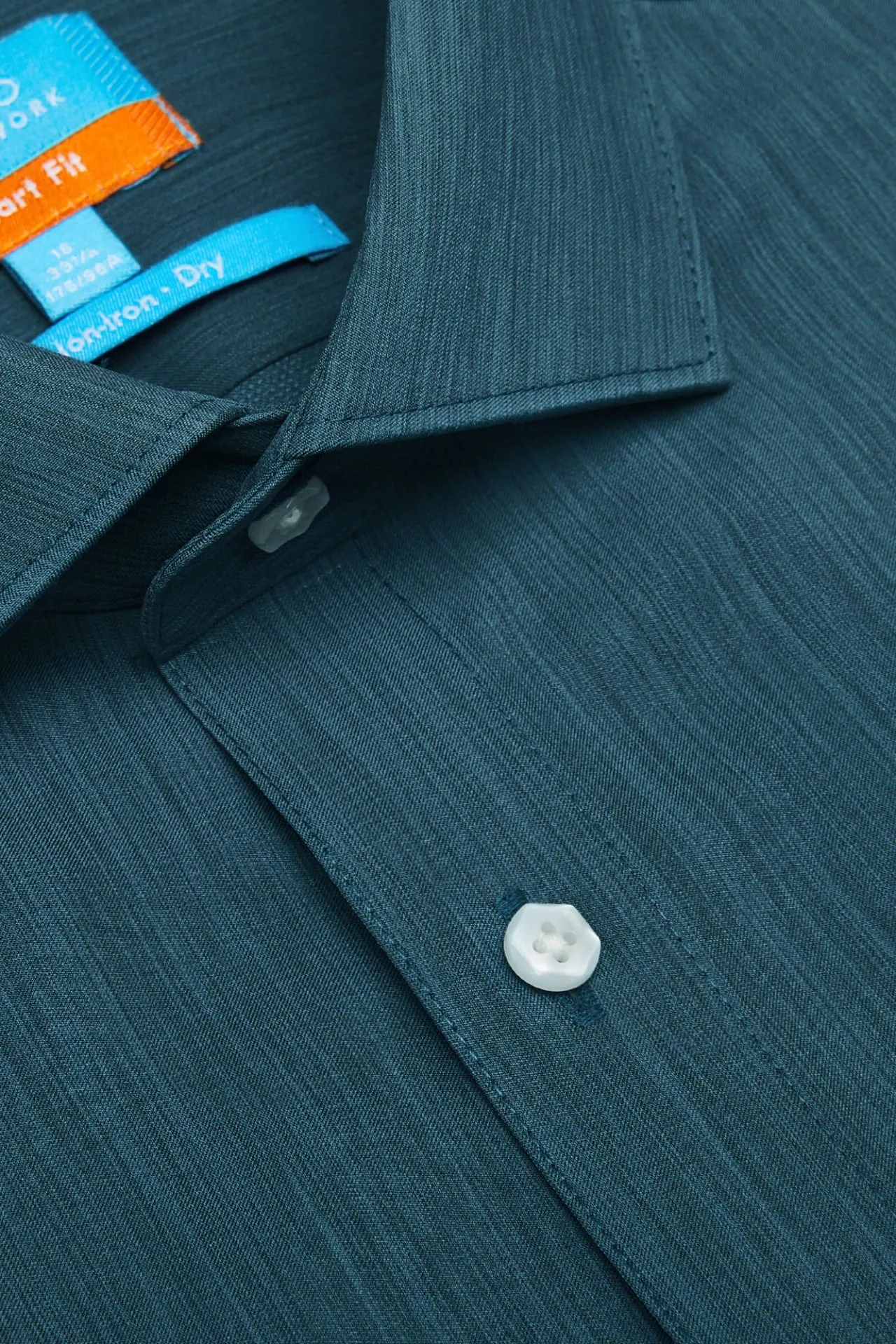 Non-Iron Quick Dry Smart Fit Semi Solid Shirt