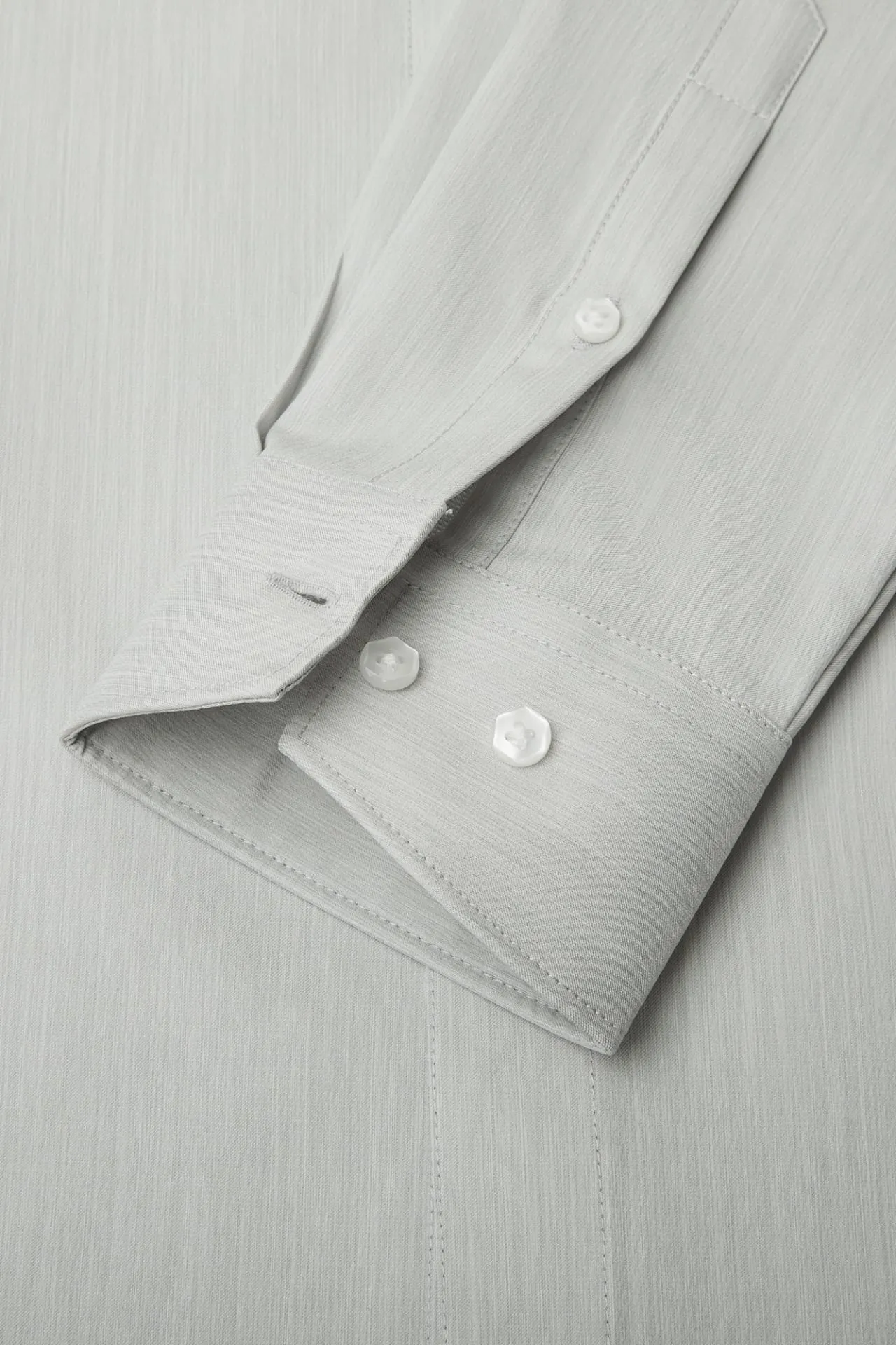 Non-Iron Quick Dry Smart Fit Semi Solid Shirt