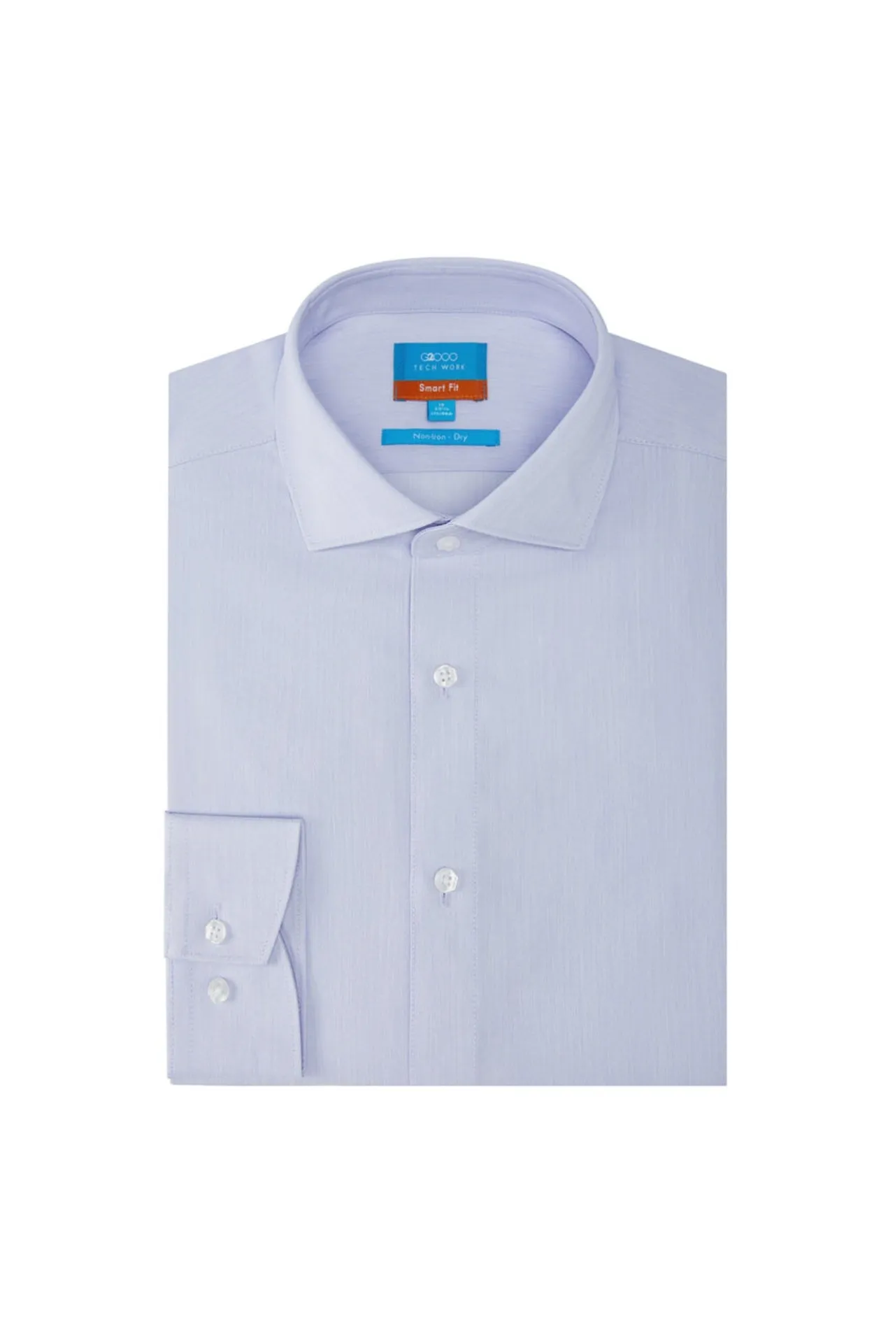 Non-Iron Quick Dry Smart Fit Semi Solid Shirt