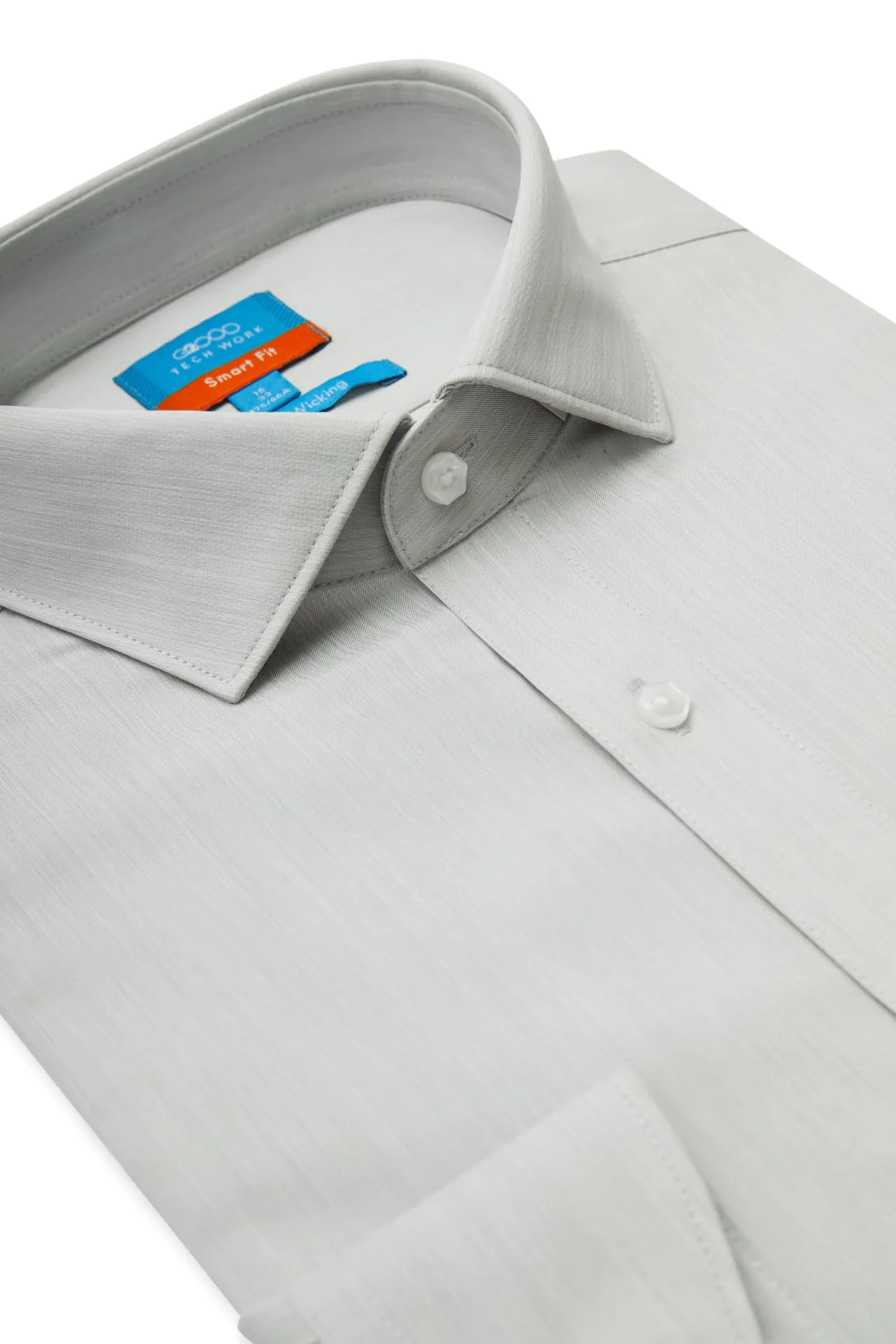 Non-Iron Quick Dry Smart Fit Semi Solid Shirt