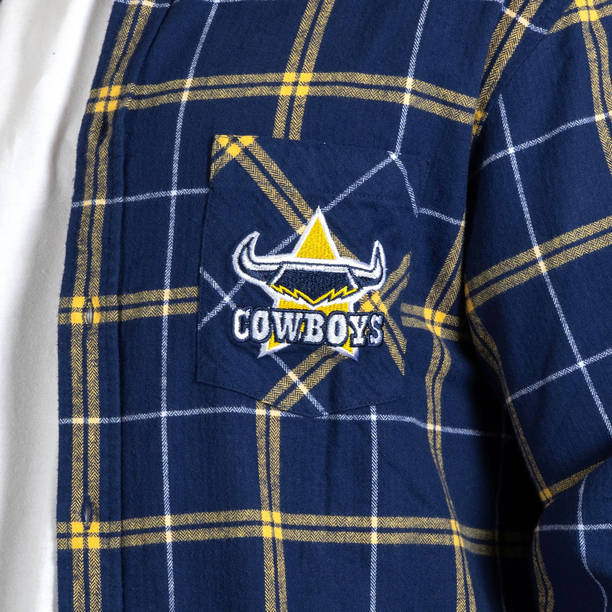 North Queensland Cowboys Mustang Flannel Shirts