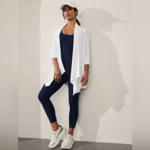 NWT Athleta Pranayama Bright White Wrap Size Large.