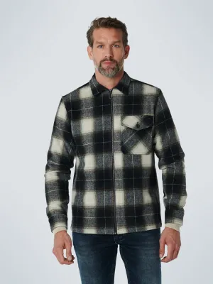 NXS FLANNEL CHECK ZIP THRU OVERSHIRT