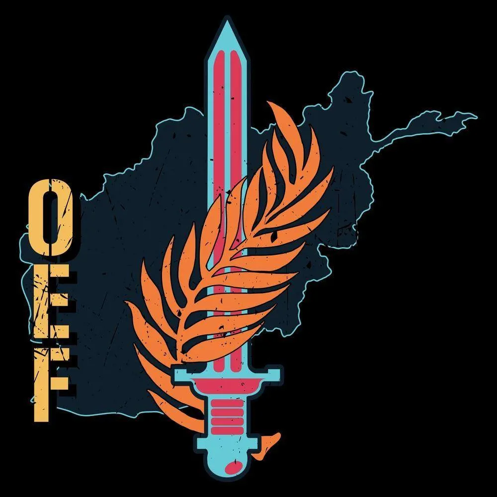 OEF - Forged In Fire T-Shirt - Black