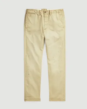 Officer's Flat Chino Vintage Khaki