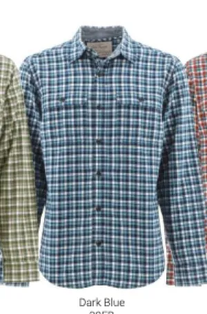 Old Ranch Zion Flannel (Dark Blue) - A12252