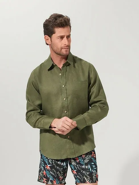 Olive Linen