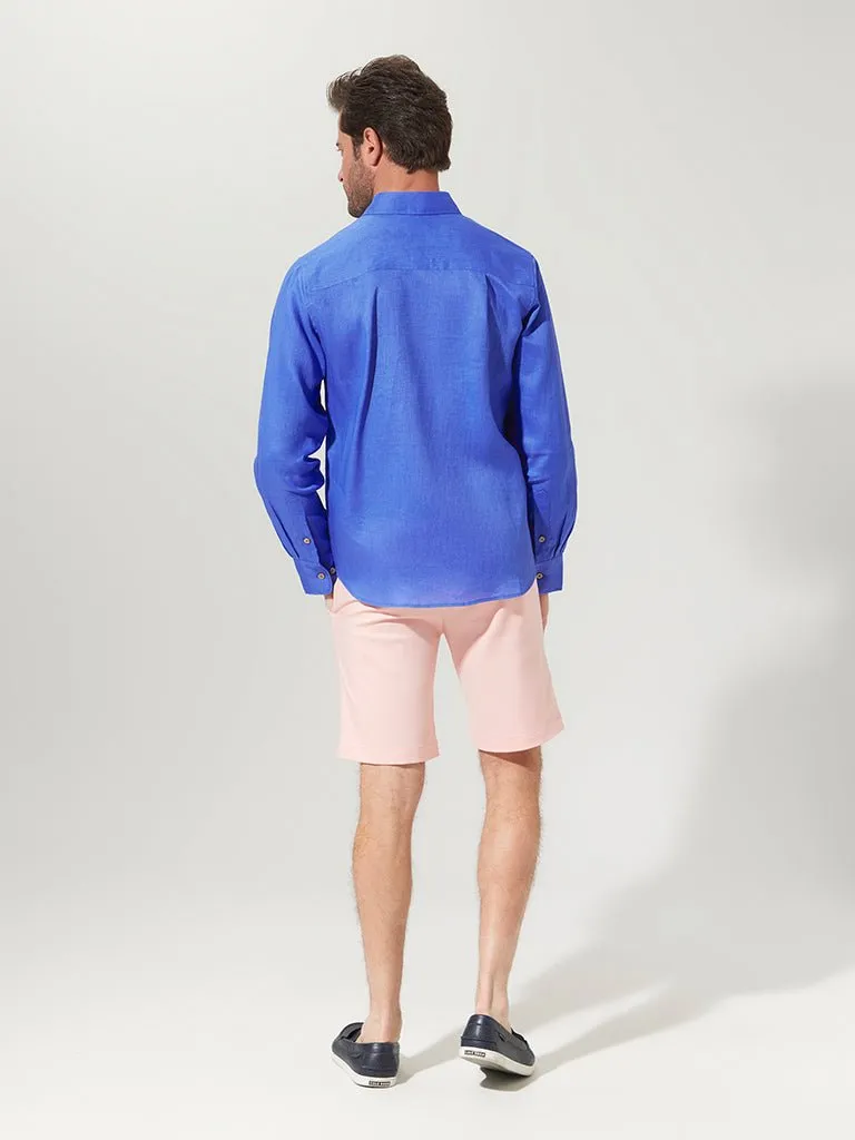 Olympian Blue Linen
