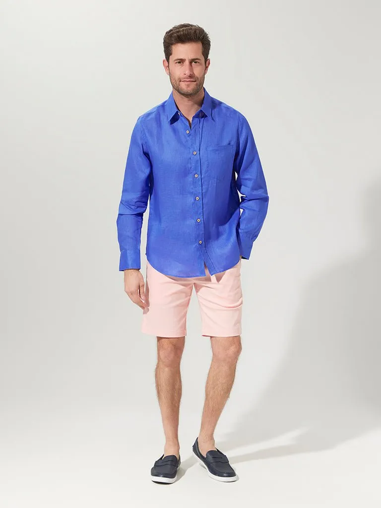 Olympian Blue Linen