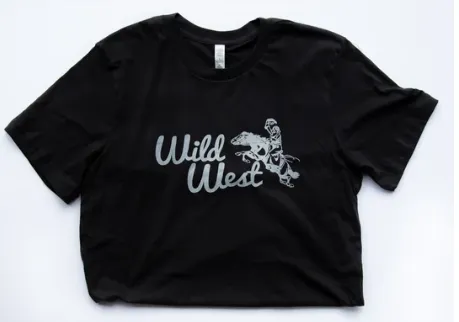 Original Cowgirl Clothing T-Shirts: Wild West Vintage Tee