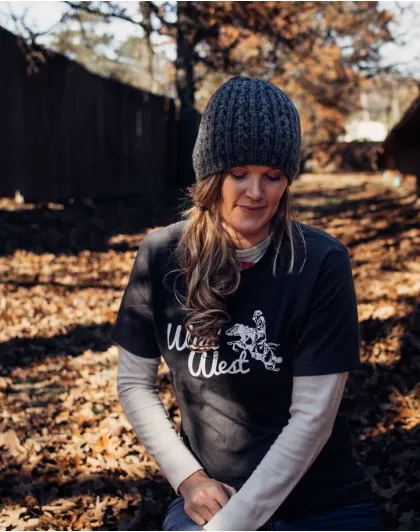 Original Cowgirl Clothing T-Shirts: Wild West Vintage Tee