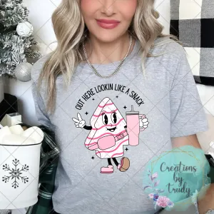 Out here lookin like a snack bougie Christmas tree cake- T SHIRT