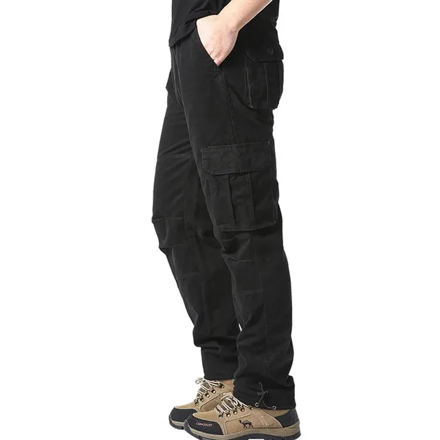 OutdoorX Große Taschen-Latzhose für Herren