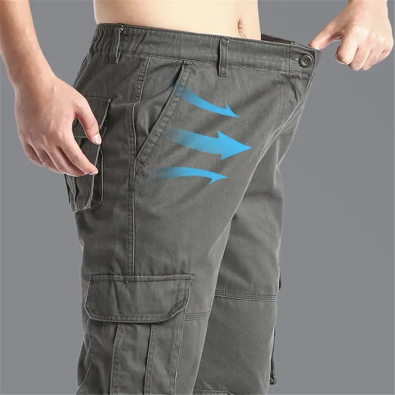 OutdoorX Große Taschen-Latzhose für Herren