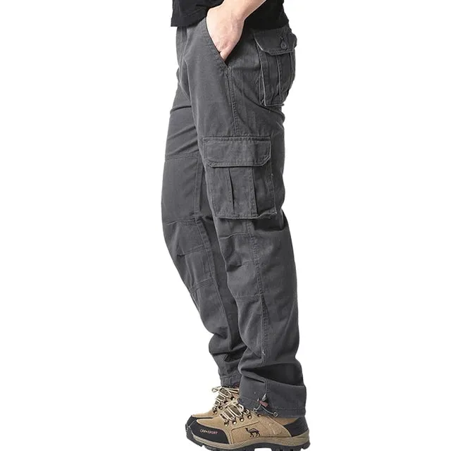 OutdoorX Große Taschen-Latzhose für Herren