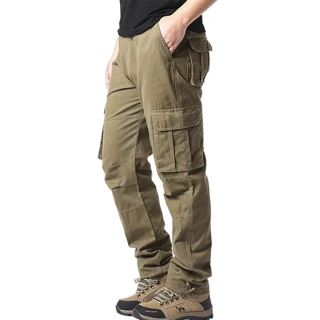 OutdoorX Große Taschen-Latzhose für Herren