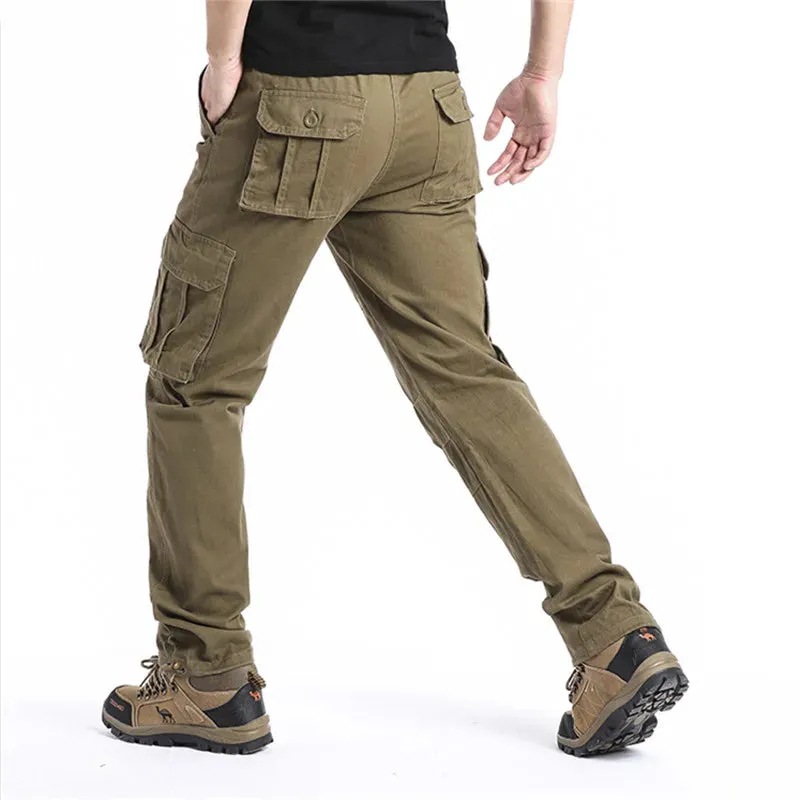 OutdoorX Große Taschen-Latzhose für Herren